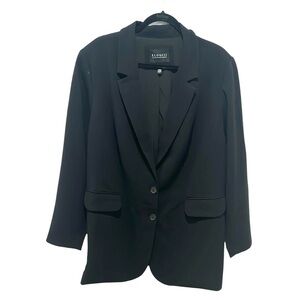 Eloquii women’s black two button blazer size 22 NWT